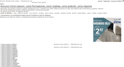 Desktop Screenshot of corsi.tuttoannunci.org
