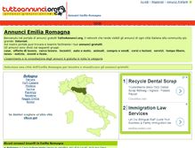 Tablet Screenshot of emilia-romagna.tuttoannunci.org