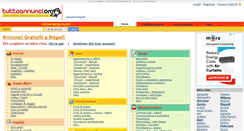 Desktop Screenshot of napoli.tuttoannunci.org