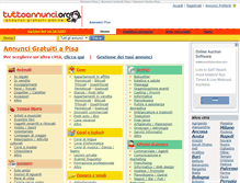 Tablet Screenshot of pisa.tuttoannunci.org