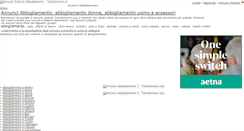 Desktop Screenshot of abbigliamento.tuttoannunci.org